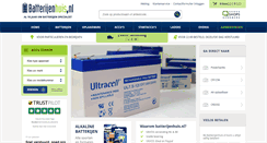Desktop Screenshot of batterijenhuis.nl